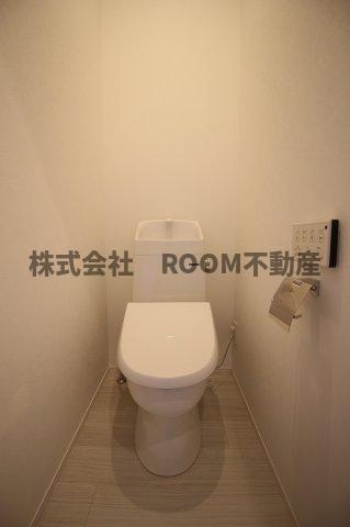 CASTELLO　Dのトイレ|ゆったりとした空間のトイレです