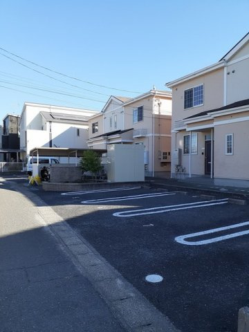 グリーンヒルズⅠの駐車場