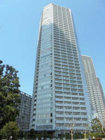 アップルタワー東京キャナルコートの外観
