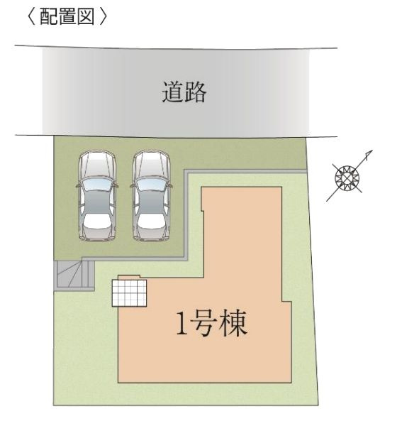鎌倉市今泉台7丁目新築戸建て　5期1号棟の区画図|区画図「鎌倉市今泉台7丁目新築戸建て」