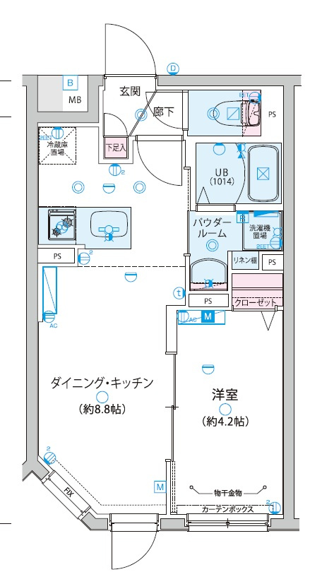 crostone成増の間取り