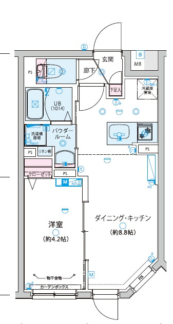 crostone成増の間取り