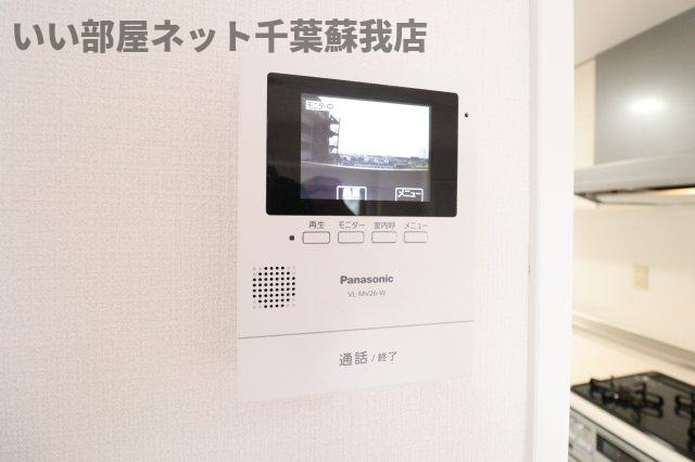 オーシャンビュー弐番館のセキュリティ|TVモニターホン付きでセキュリティ面も安心！