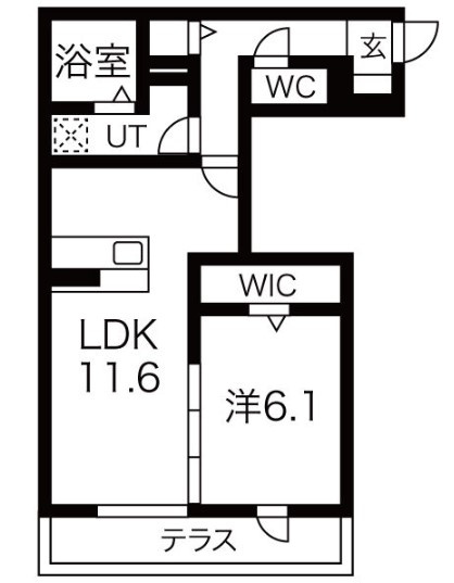【間取り】 | ザ・アパートメント谷上 | ザ・アパートメント谷上(Good Home)