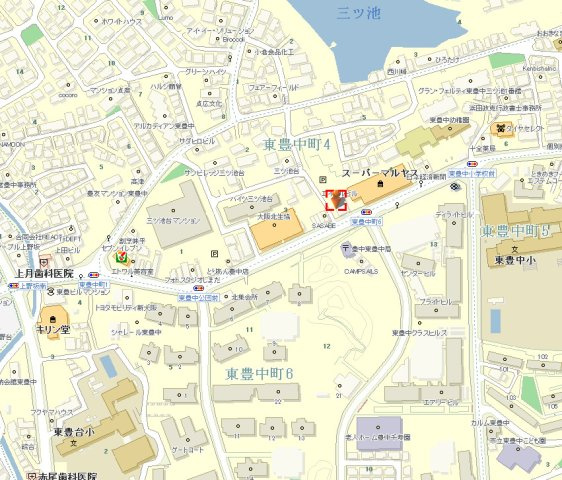エイブルビルの地図