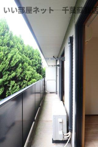 フォンティーヌ国分寺台のバルコニー|落ち着いた時間を過ごせるバルコニーです