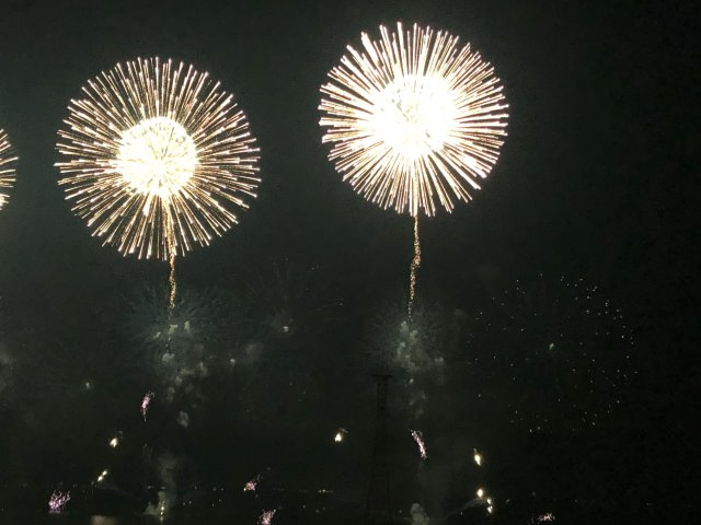 アルファステイツ天神町の展望|夏には水郷祭の花火が望めます！
※売主様撮影写真