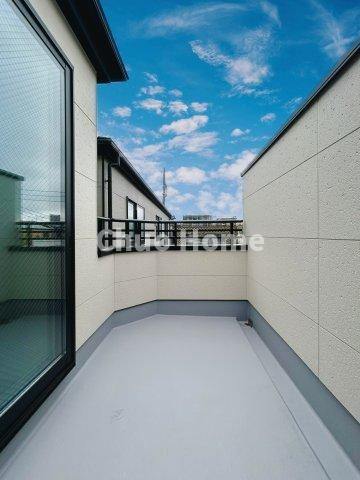 足立区千住元町新築分譲住宅のバルコニー|バルコニー