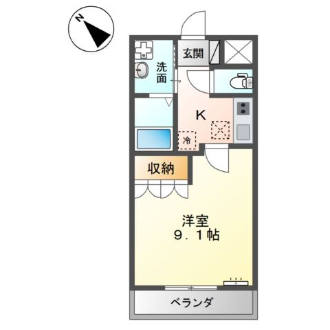 花心の間取り