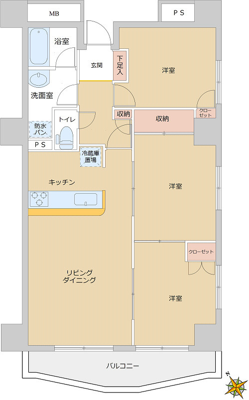 【間取り】