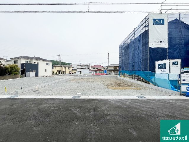 姫路市御立東　第7期　新築一戸建ての外観|周辺は落ち着いた街並みの住宅地！子育てがしやすい住環境です！まだ未完成ですが、現地でしかわからない事もございます。是非一度ご覧ください。
