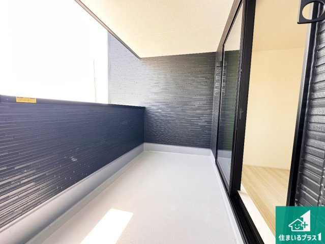 姫路市御立東　第7期　新築一戸建てのバルコニー|日当たりのよいバルコニー！お部屋が開放的に！