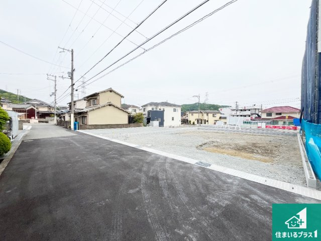 姫路市御立東　第7期　新築一戸建ての前面道路含む現地写真|周辺は落ち着いた街並みの住宅地！子育てがしやすい住環境です！まだ未完成ですが、現地でしかわからない事もございます。是非一度ご覧ください。