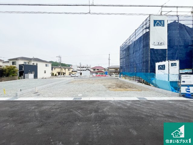 姫路市御立東　第7期　新築一戸建ての外観|周辺は落ち着いた街並みの住宅地！子育てがしやすい住環境です！まだ未完成ですが、現地でしかわからない事もございます。是非一度ご覧ください。