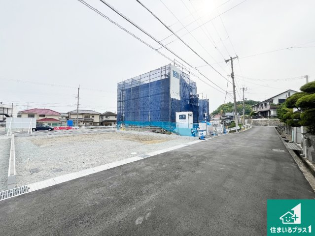 姫路市御立東　第7期　新築一戸建ての前面道路含む現地写真|周辺は落ち着いた街並みの住宅地！子育てがしやすい住環境です！まだ未完成ですが、現地でしかわからない事もございます。是非一度ご覧ください。