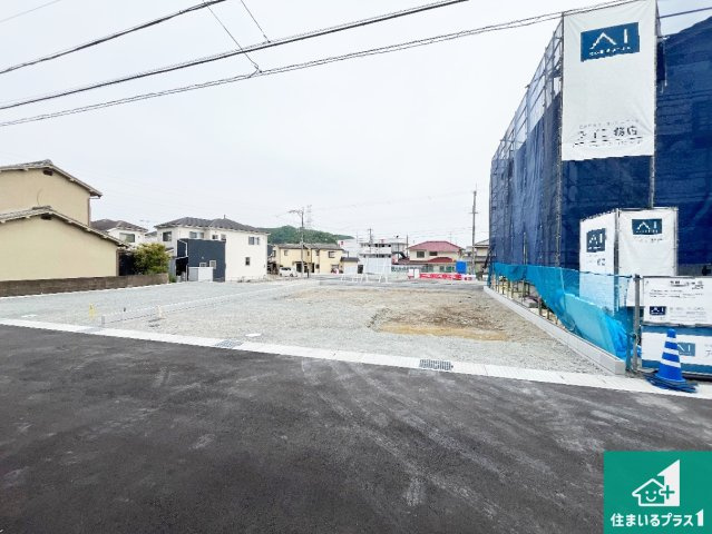 姫路市御立東　第7期　新築一戸建ての外観|周辺は落ち着いた街並みの住宅地！子育てがしやすい住環境です！まだ未完成ですが、現地でしかわからない事もございます。是非一度ご覧ください。