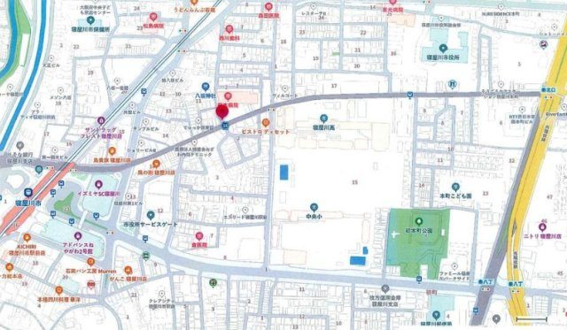 大阪府寝屋川市八坂町1棟売りビル「令和2年築」　LOHASﾋﾞﾙ　の地図