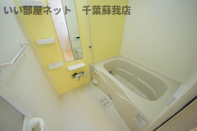 ジーナル１の浴室|日々の疲れを癒すお風呂付です