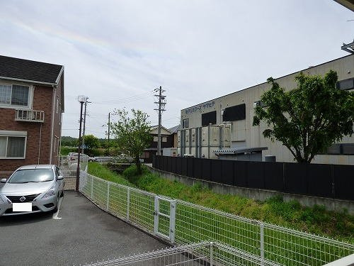 さわやか壱番館の駐車場