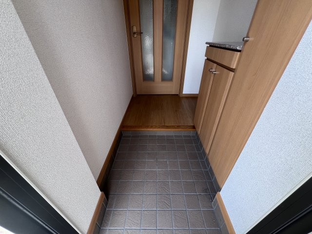 さわやか壱番館の玄関