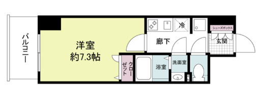 【間取り】 | アプリーレ松屋町