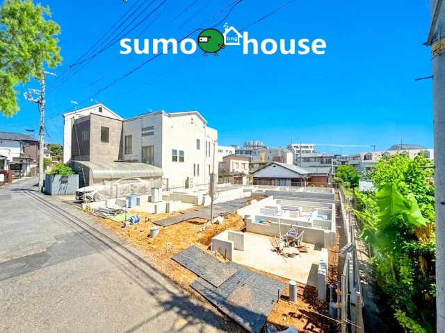 新築戸建全3棟　富士塚2丁目　1号棟の前面道路含む現地写真|前面道路含む現地写真です