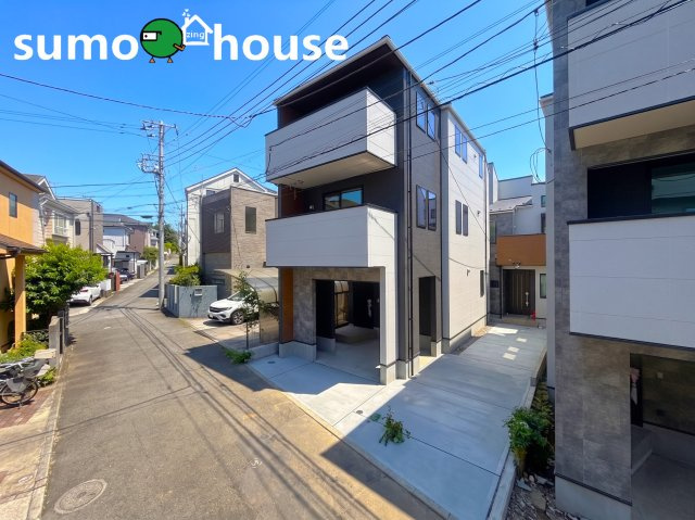 新築戸建全3棟　富士塚2丁目　2号棟の前面道路含む現地写真|前面道路含む現地写真です