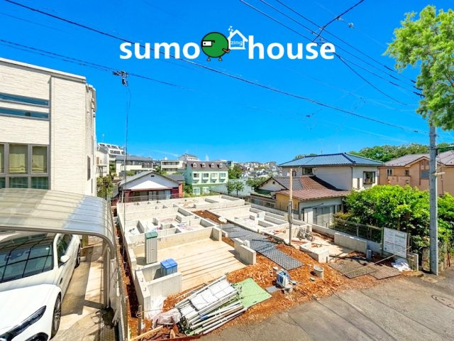 新築戸建全3棟　富士塚2丁目　2号棟の前面道路含む現地写真|前面道路含む現地写真です