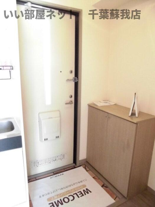 サニーハウスＳの玄関|シンプルで使いやすい玄関です