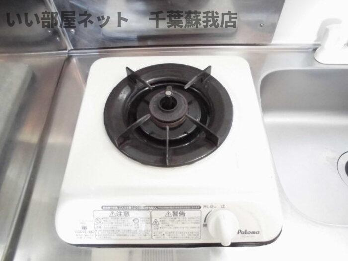 サニーハウスＳのキッチン|ガスコンロ1口♪