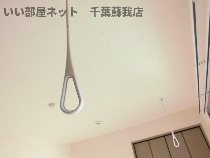サニーハウスＳのその他|室内物干しあります♪