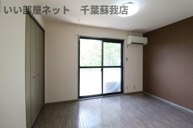 サニーハウスＳの洋室|使い勝手のいい洋室です