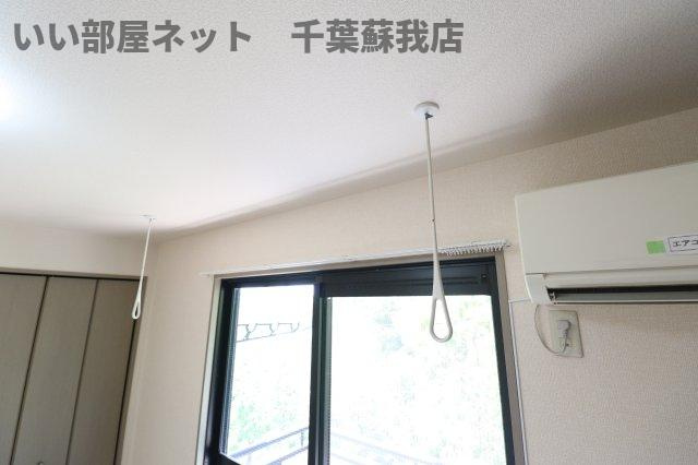サニーハウスＳの内装|室内物干