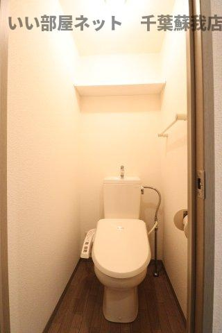 サニーハウスＳのトイレ|シンプルで使いやすいトイレです