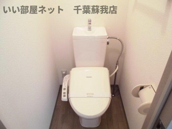 サニーハウスＳのトイレ|シンプルで使いやすいトイレです