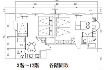大阪市阿倍野区１棟マンション「旅館業転用可能！！」の外観