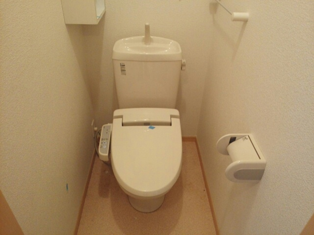 ハウゼグランツBのトイレ