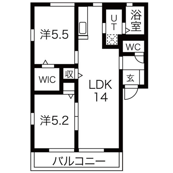 【間取り】 | アルフェッカB