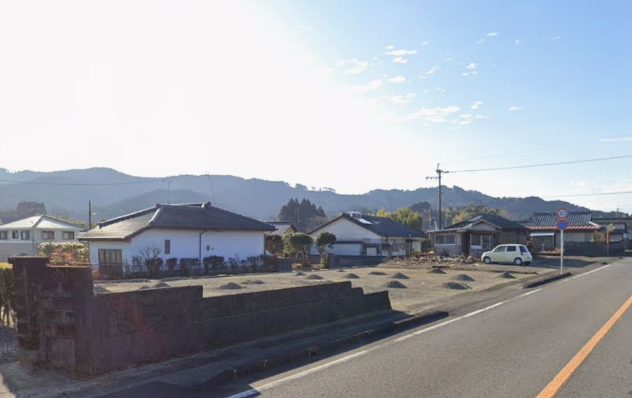 都城市梅北町の売地の外観