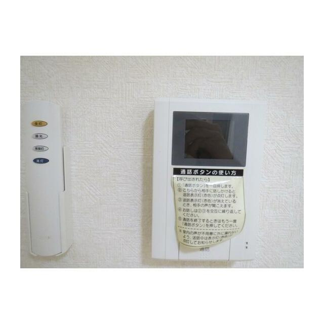 パークソレイユのセキュリティ|モニタ付インターホンで安心♪