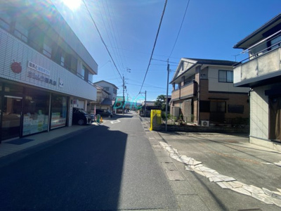 【前面道路含む現地写真】 | 本堅田２丁目　１期１号地