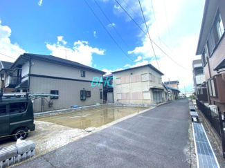【前面道路含む現地写真】 | 本堅田２丁目　１期１号地