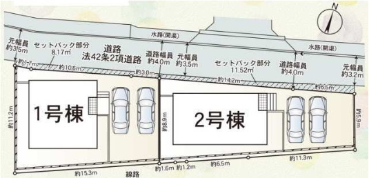 和歌山市有本の区画図