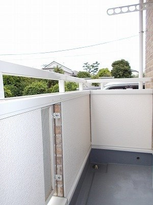 辻ヶ花　弐番館のバルコニー