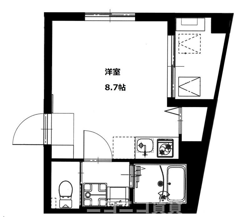 b’CASA蔵前の間取り
