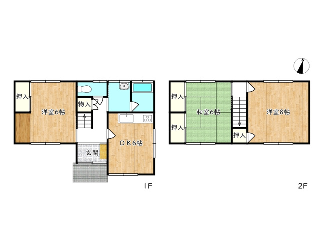 【間取り】 | 姫路市勝原区熊見／中古戸建