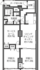 エントピア第一荻窪の間取り
