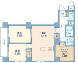 北千住ダイカンプラザの間取り