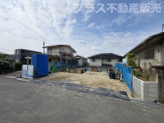 【外観】 | 糟屋郡志免町桜丘3丁目7期　1号棟（全1棟）【仲介手数料無料・0円】 | まもなく完成。ご内覧は可能です。ご見学はプラス不動産販売にお任せ下さい。