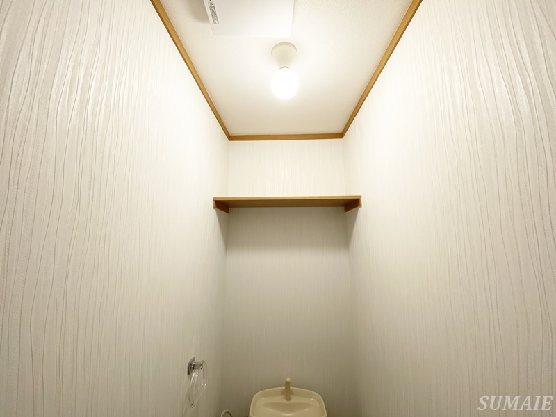 ビラ・クレールの収納|トイレ上収納です☆